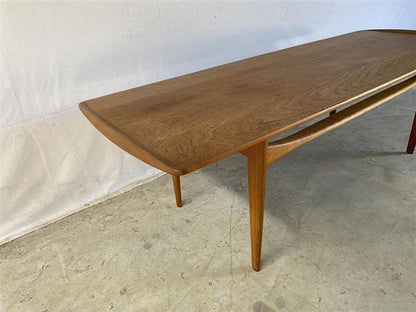 Tavolino Tove & Edvard Kindt-Larsen  vintage design danese anni 60 [j41455] misure L.149 H.46 P.53