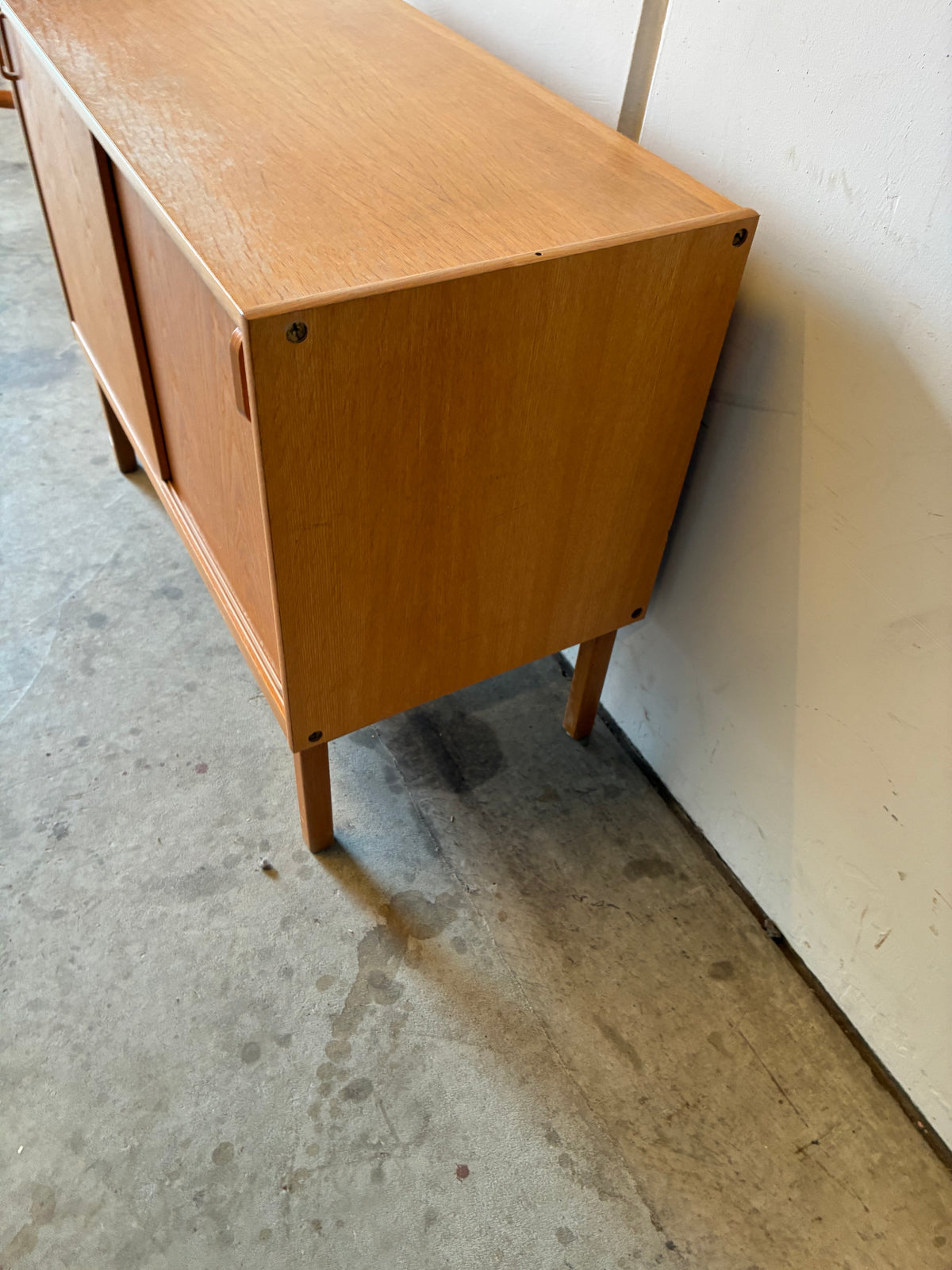 Sideboard Bertil Fridhagen in quercia 90cm design svedese vintage 1950/60 | fz10745