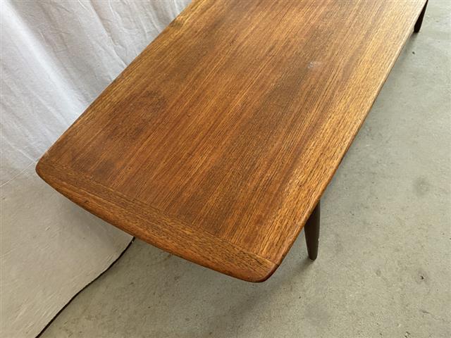 Tavolino vintage design danese anni 60 [j44152] misure L.166 H.50 P.54