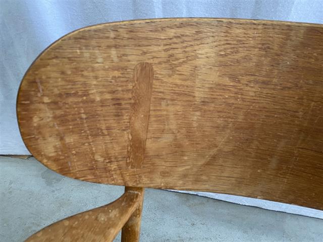 Poltrona Hans J. Wegner vintage design danese anni 50 [j43735] misure L.67 H.71 P.55