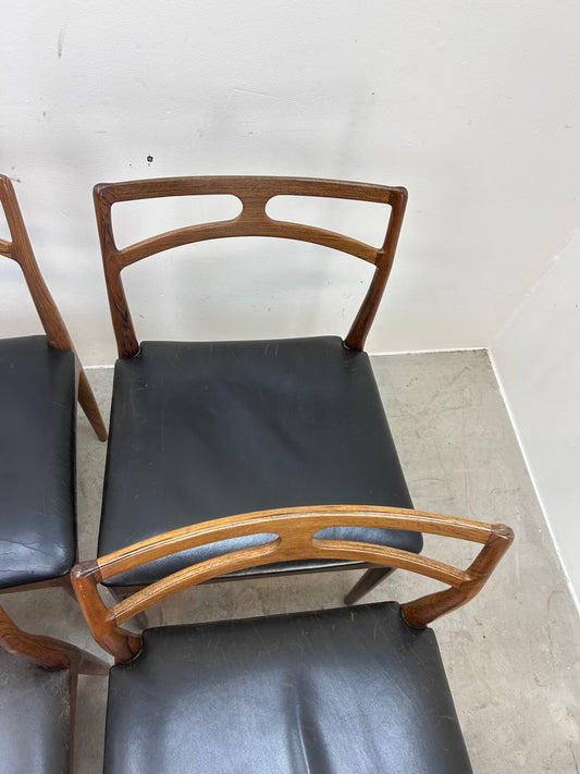 Set 4 Johannes Andersen design svedese vintage anni 60 | nr10339