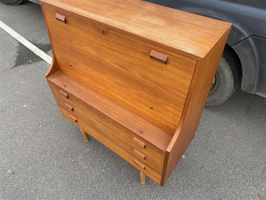 Scrittoio Cassettiera Børge Mogensen design danese vintage anni 60 [j44329]