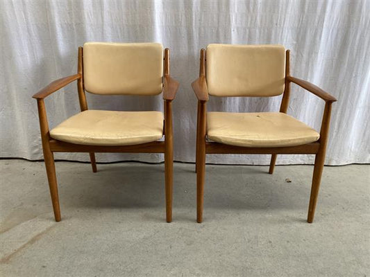 Sedie Arne Vodder vintage design danese anni 60 [j44270] misure su richiesta