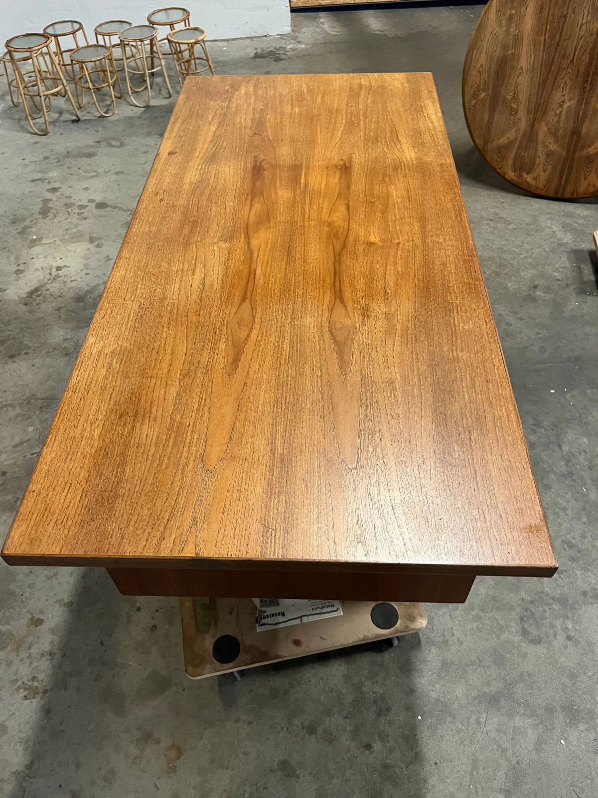 Scrivania in teak design danese vintage anni 60 | fz8657