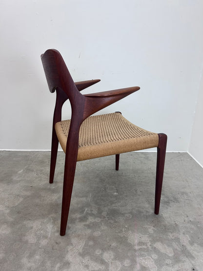 Sedia Model 55 Niels o Møller design danese vintage anni 60 | nr9846
