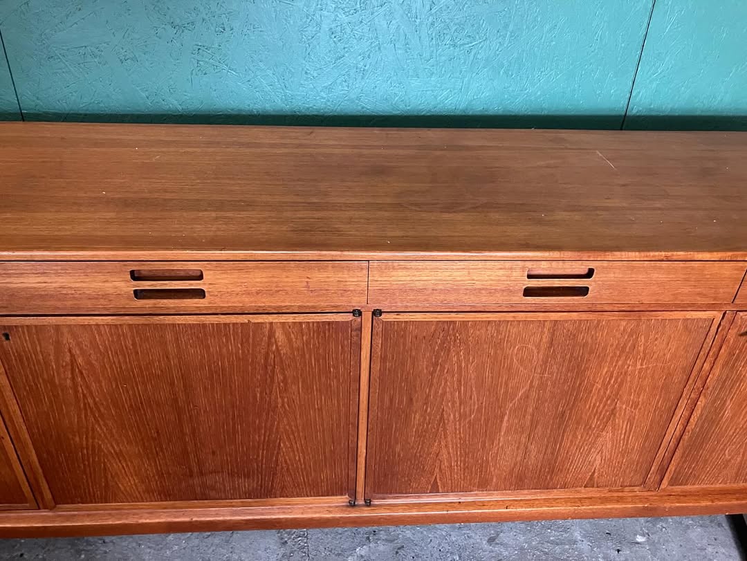 Sideboard Bertil Fridhagen design danese vintage anni 60 [atk180] misure L.210 H.80 P.45