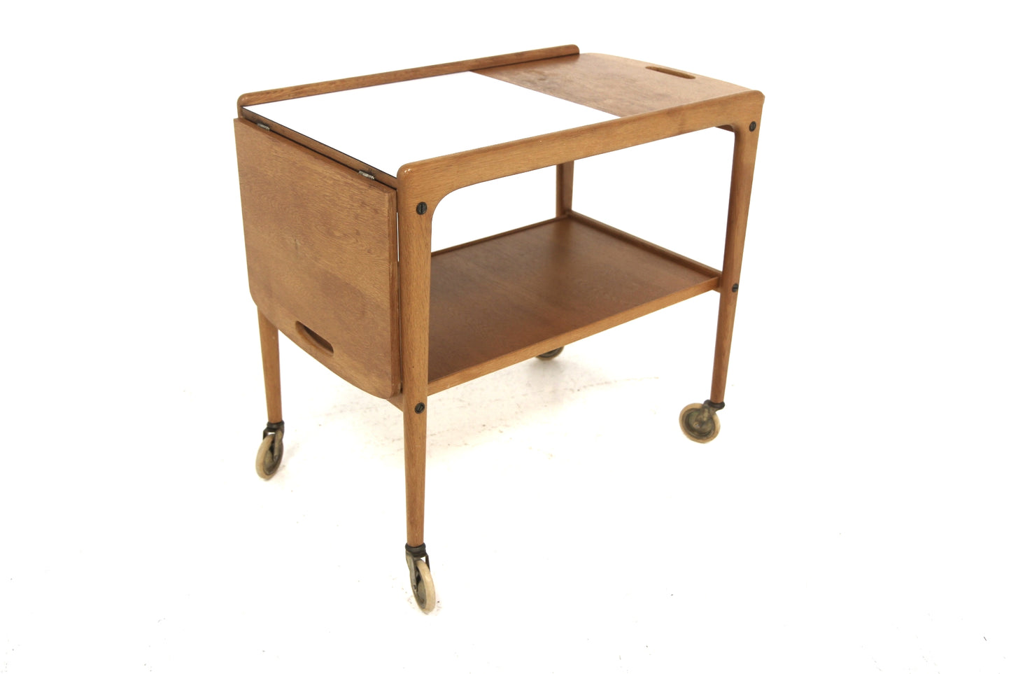 Carrello "Thea" Yngve Ekström design danese vintage anni 60 [sw27863] misure L.70 +30 H.63 P.42