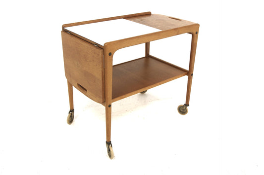 Carrello "Thea" Yngve Ekström design danese vintage anni 60 [sw27863] misure L.70 +30 H.63 P.42
