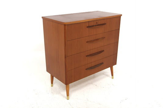 Cassettiera design svedese vintage anni 50 [sw27716] misure L.82 H.85 P.42
