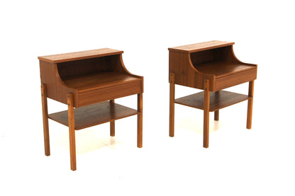 Comodini design svedese vintage anni 60 [sw27532] misure L.46 H.54 P.32