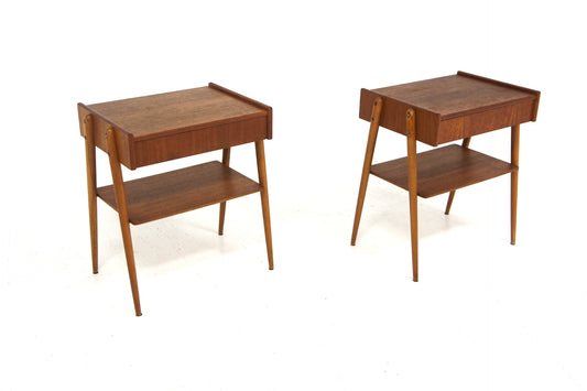 Comodini design svedese vintage anni 60 [sw27537] misure L.46 H.52 P.32