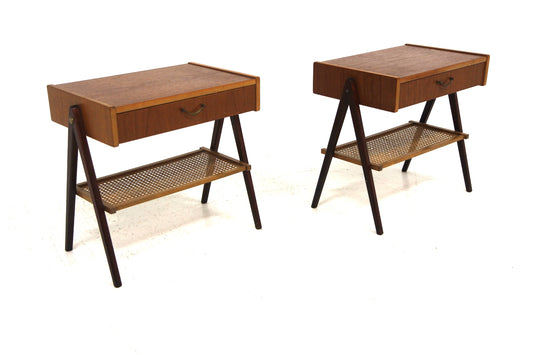 Comodini design svedese vintage anni 60 [sw27923] misure L.54 H.50 P.33