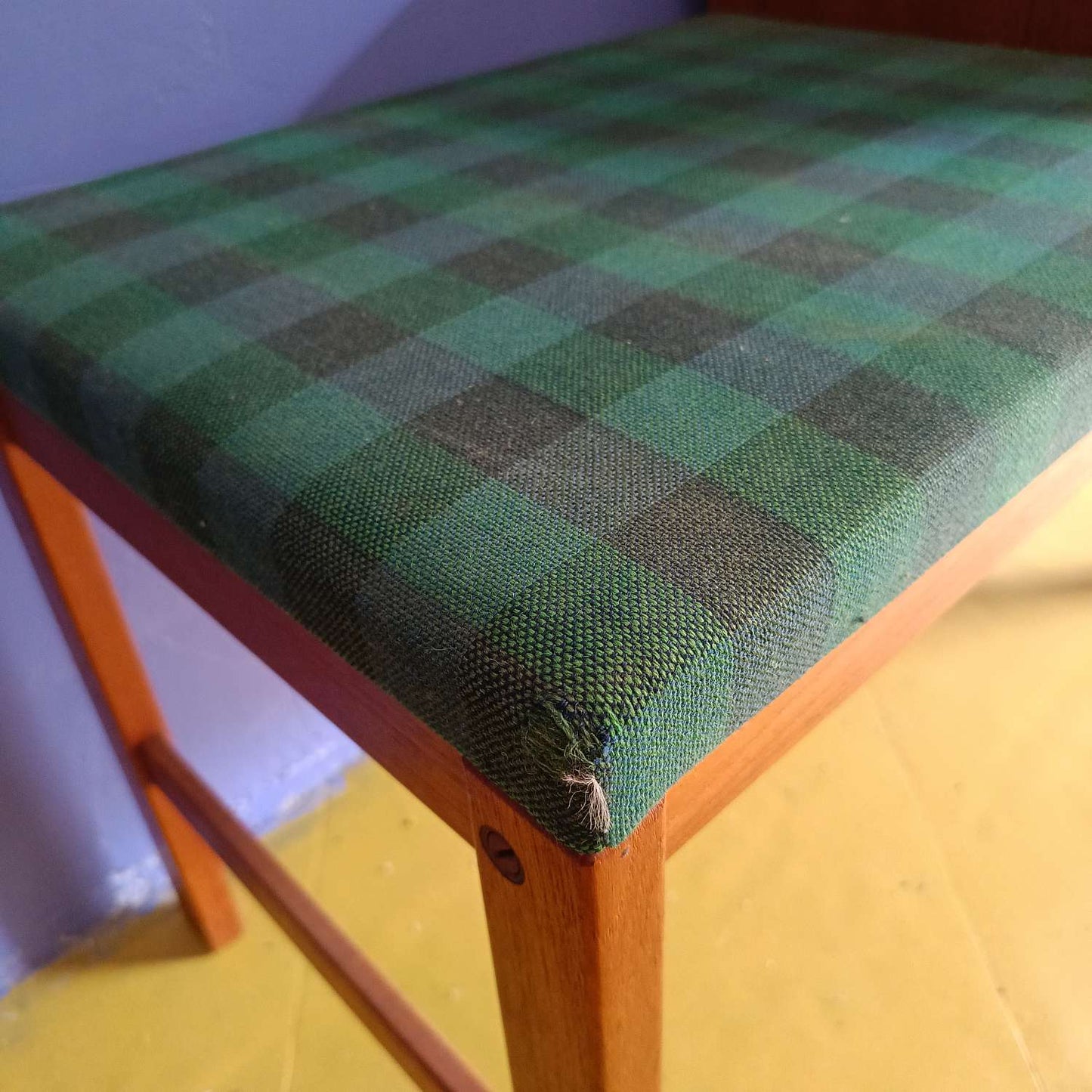 Panca design svedese vintage anni 60 [83sw25654] misure L.85 H.60/44 P.40