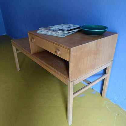Panca per telefono "Casino" Engström Myrstrand design svedese vintage anni 60 [84sw25737] misure L.100 H.60 P.47