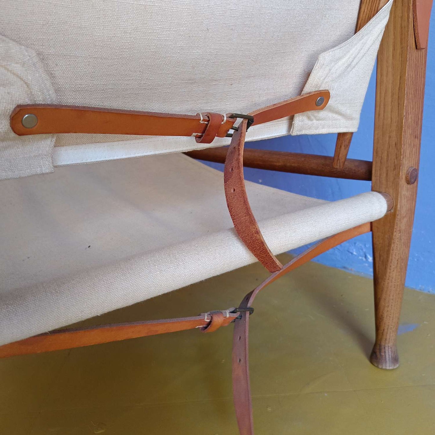 Poltrona Safari Kaare Klint design danese originale vintage anni 30 [safari] misure H.80 L.57 P.57