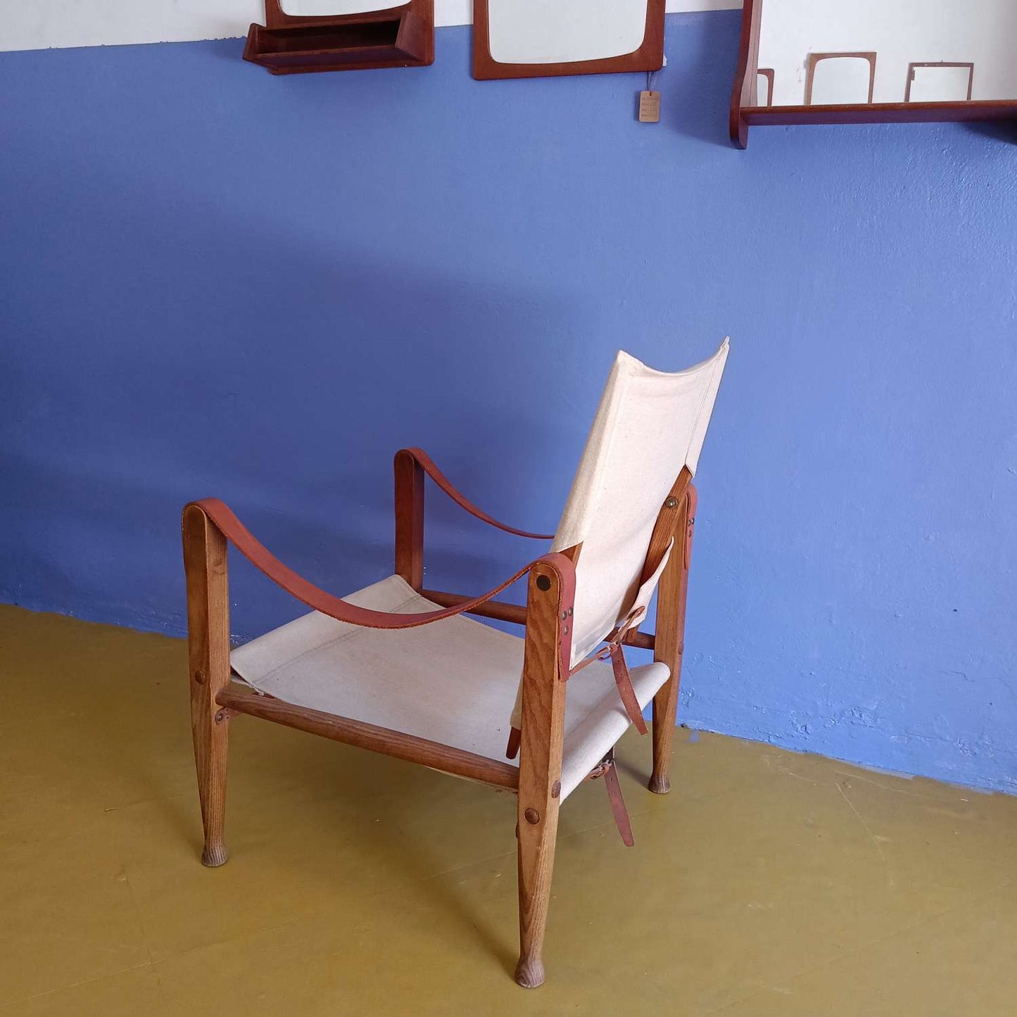 Poltrona Safari Kaare Klint design danese originale vintage anni 30 [safari] misure H.80 L.57 P.57