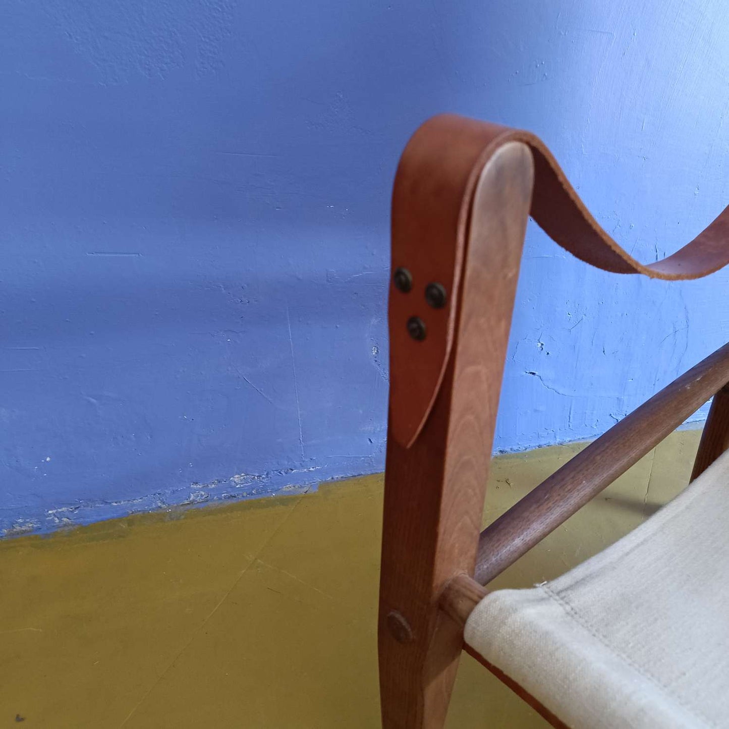 Poltrona Safari Kaare Klint design danese originale vintage anni 30 [safari] misure H.80 L.57 P.57