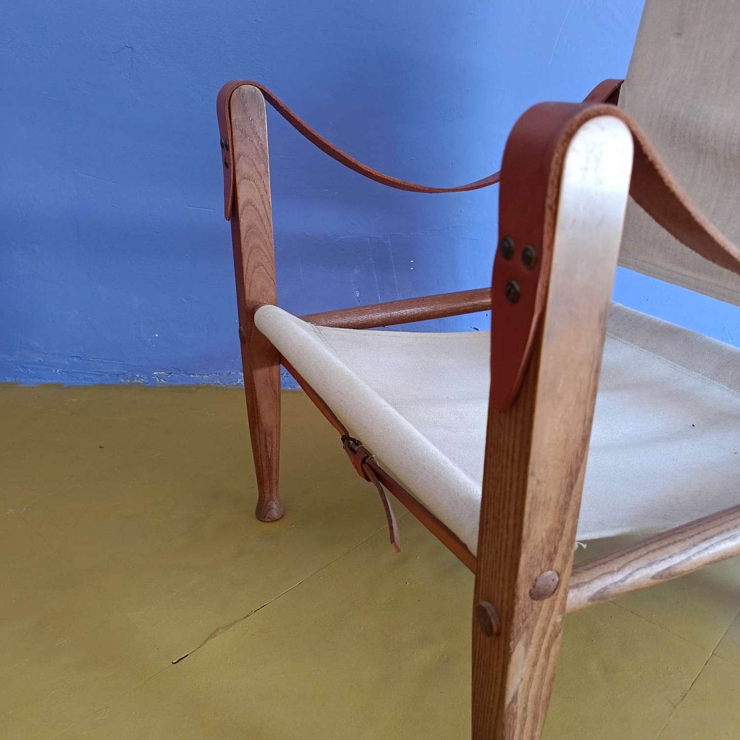Poltrona Safari Kaare Klint design danese originale vintage anni 30 [safari] misure H.80 L.57 P.57