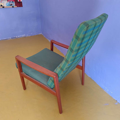 Poltrona design danese vintage anni 50 [79sw23595] misure L.66 H.99/35 P.75