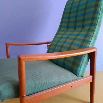 Poltrona design danese vintage anni 50 [79sw23595] misure L.66 H.99/35 P.75