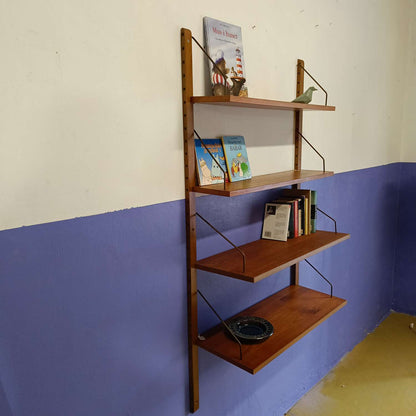 Libreria design danese vintage anni 60 [84vnt3a] misure H.148 L.84 P.30