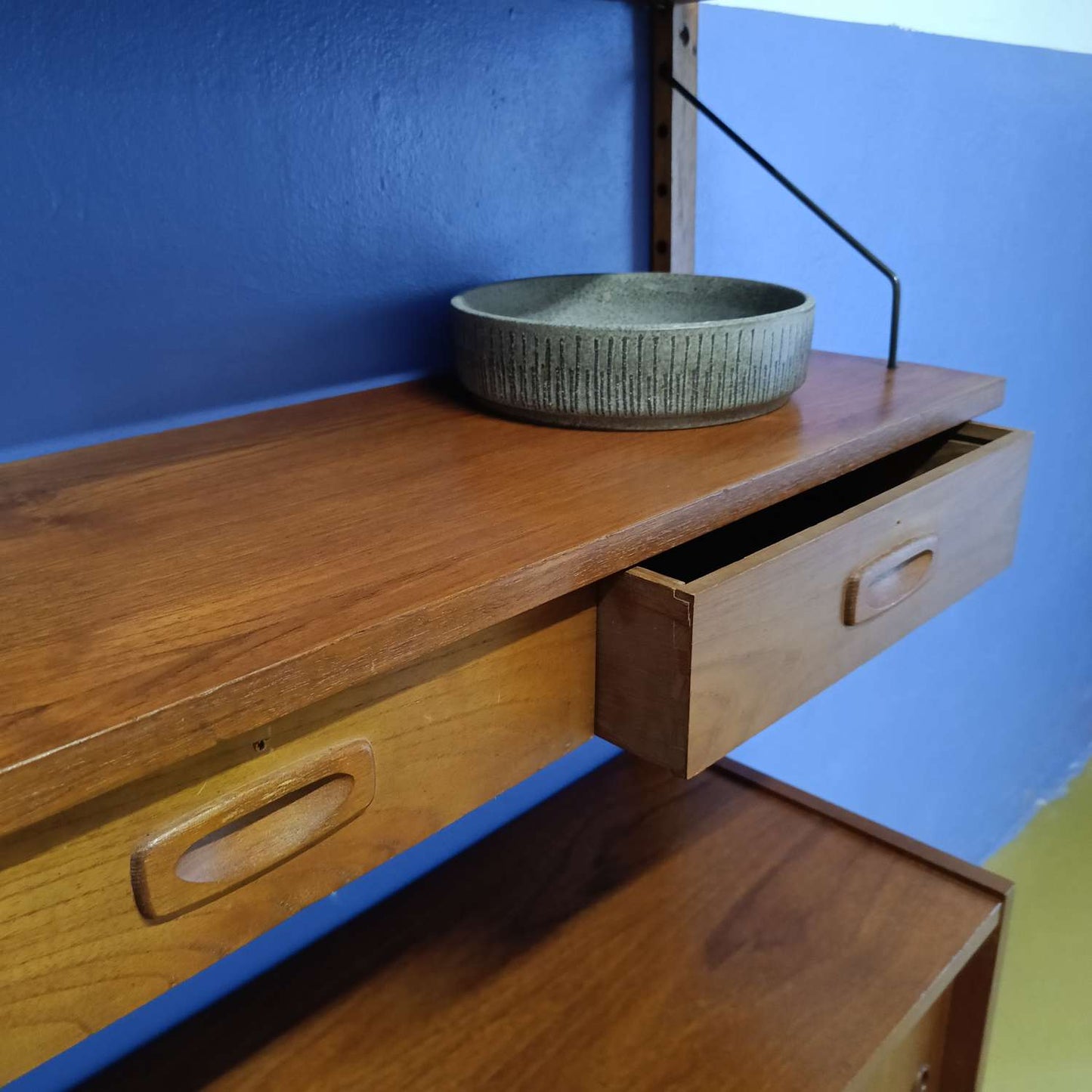Libreria design danese vintage anni 60 [84vnt3b] misure H.175 L.84 P.24