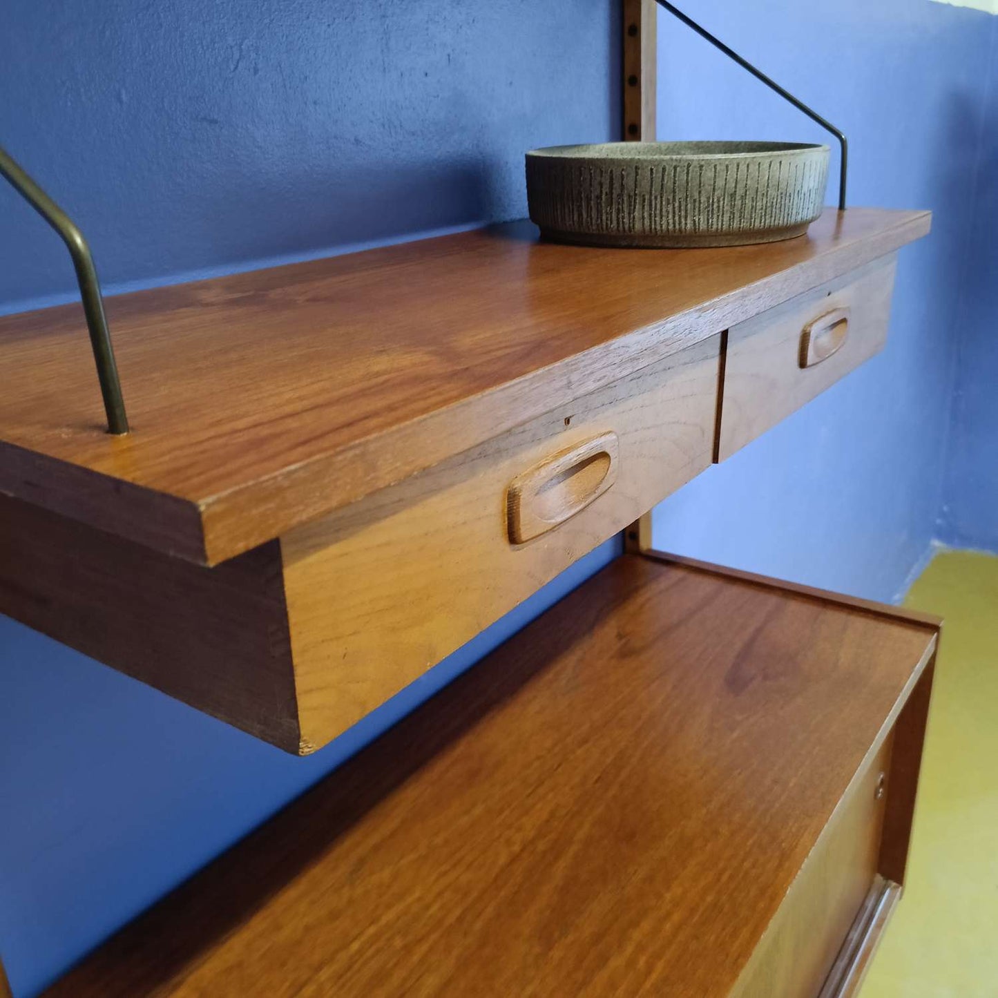 Libreria design danese vintage anni 60 [84vnt3b] misure H.175 L.84 P.24