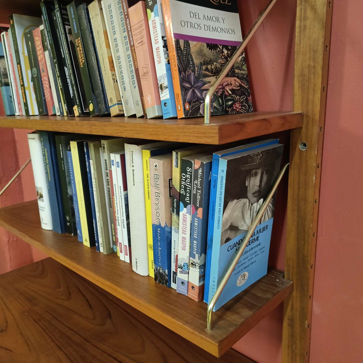 Libreria design danese vintage anni 60 [83jcas42800] misure L.84 H.200 P.40/20