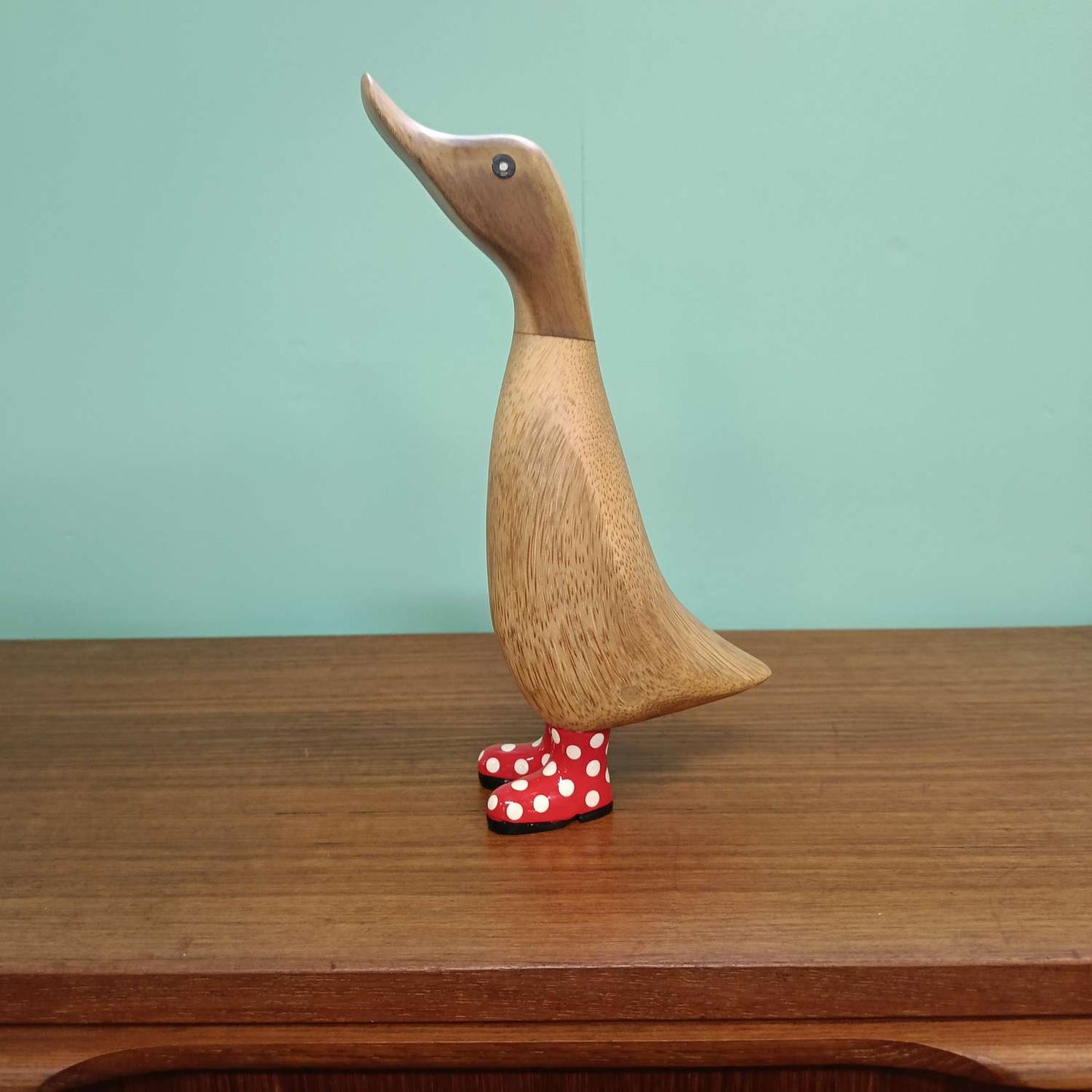 Papera a pois stivale rosso [rosso2]
