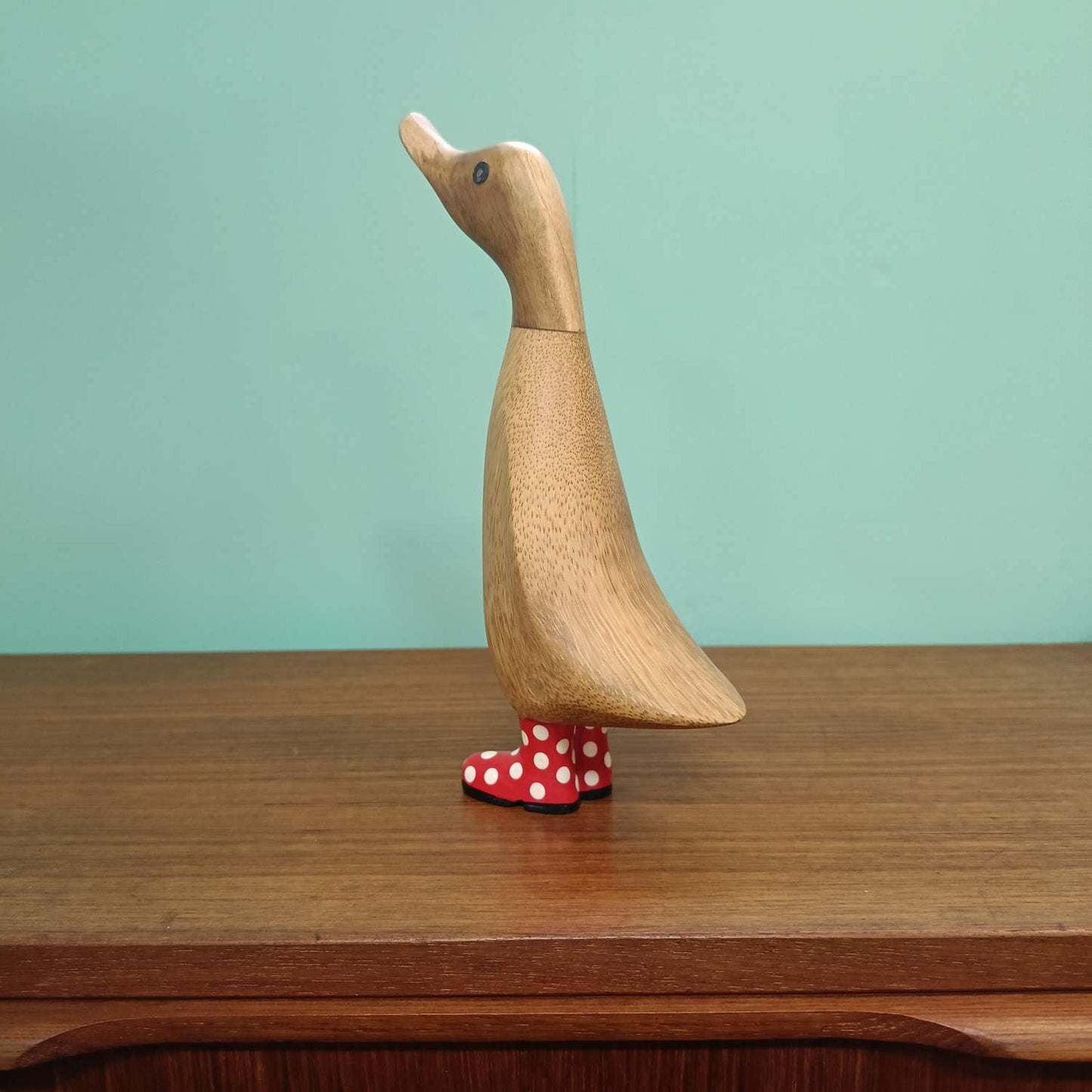 Papera a pois stivale rosso [rosso2]