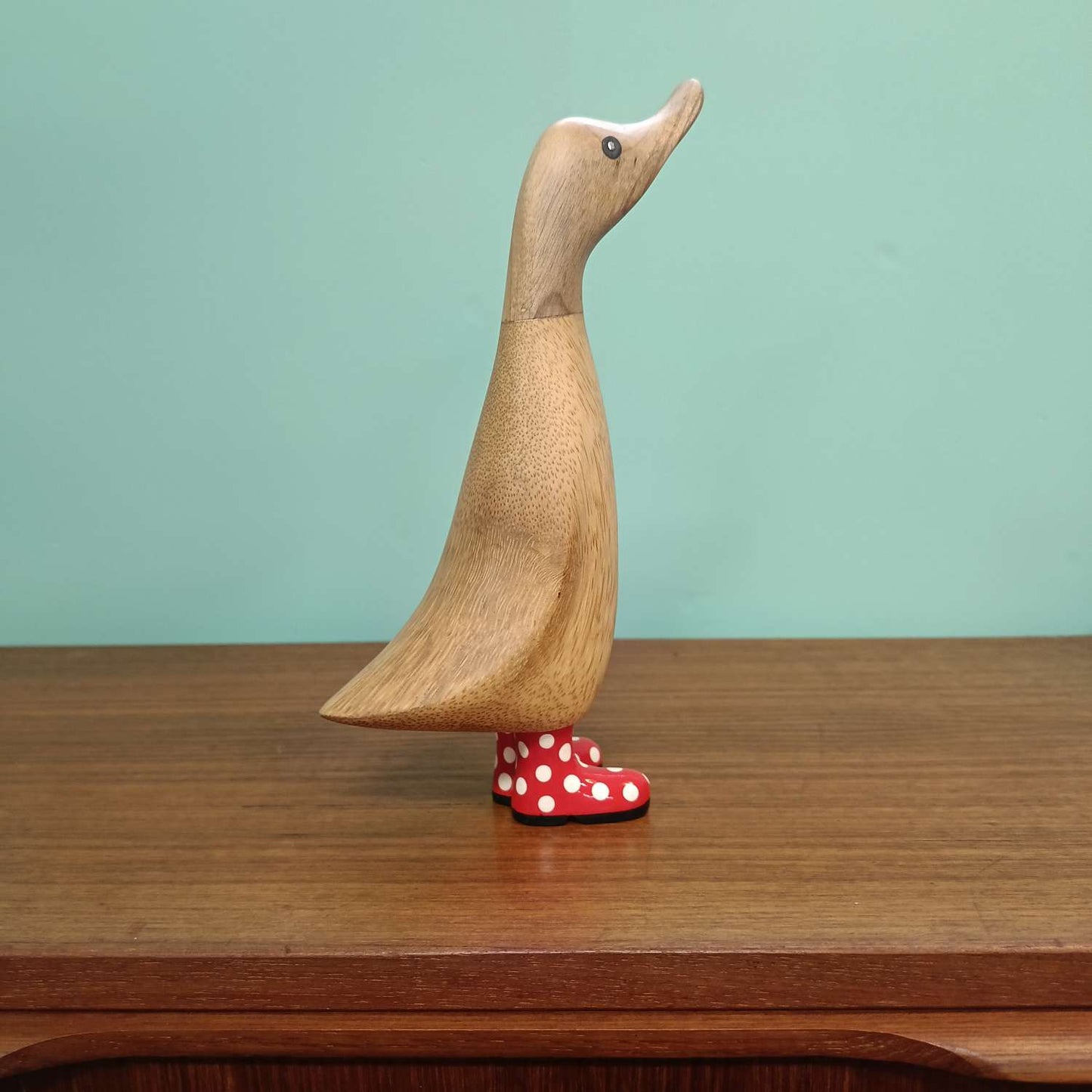 Papera a pois stivale rosso [rosso2]