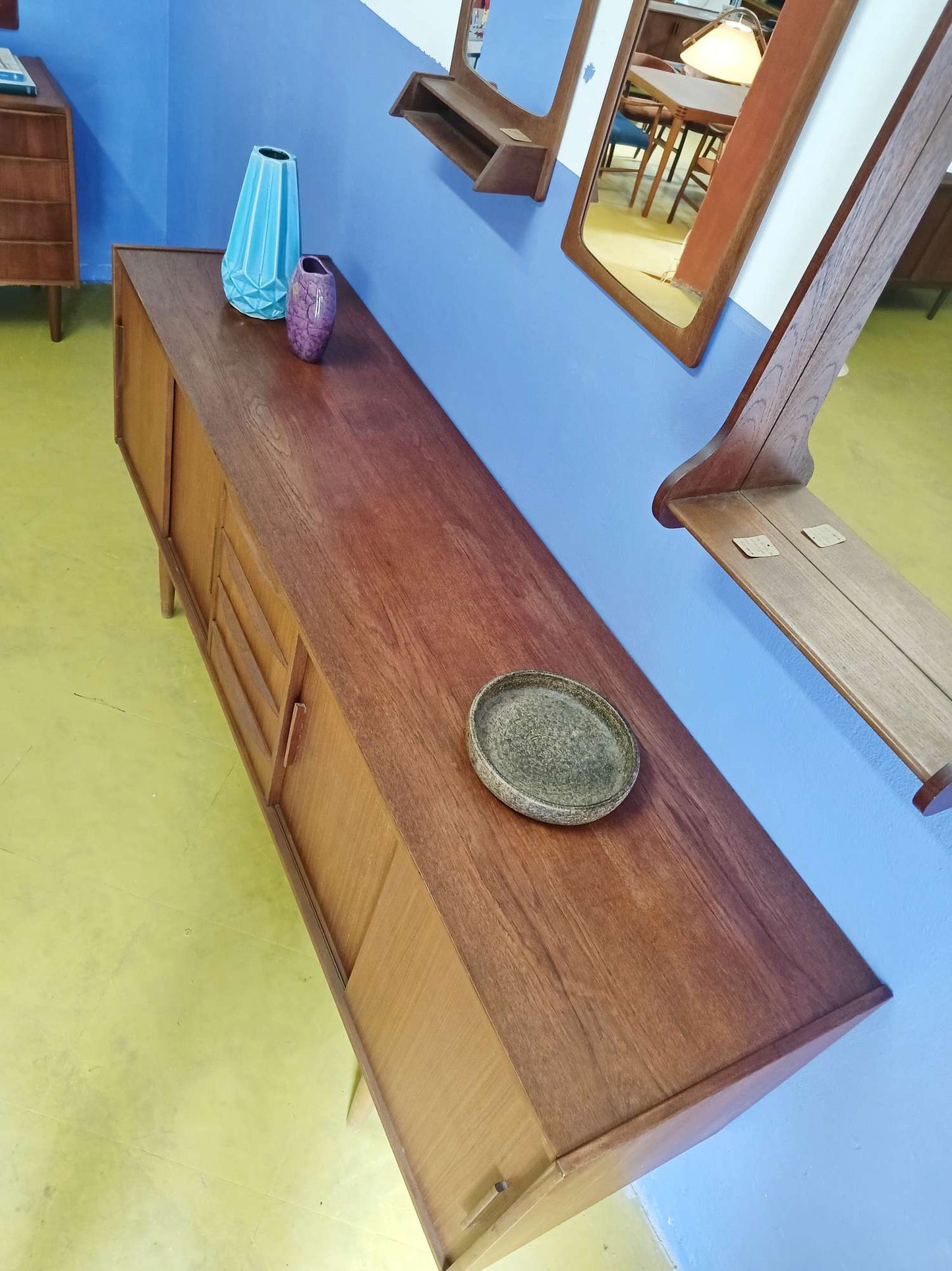 Sideboard vintage design danese originale [71ntk] misure L.190 H.81 P.48