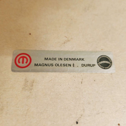 Tavolo Magnus Olesen vintage design danese anni 50 [89ck1124] misure L.136 H.71 P.90