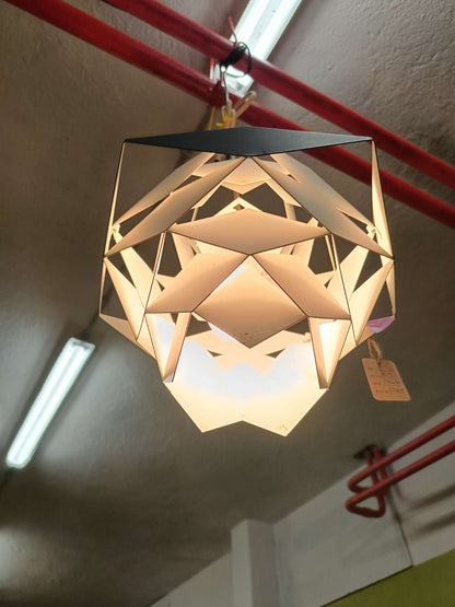 Lampadario a sospensione "Symphony" Preben Dahl design danese originale anni 60 [symphony] misure L.30 P.30 H.25