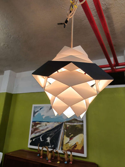 Lampadario a sospensione "Symphony" Preben Dahl design danese originale anni 60 [symphony] misure L.30 P.30 H.25