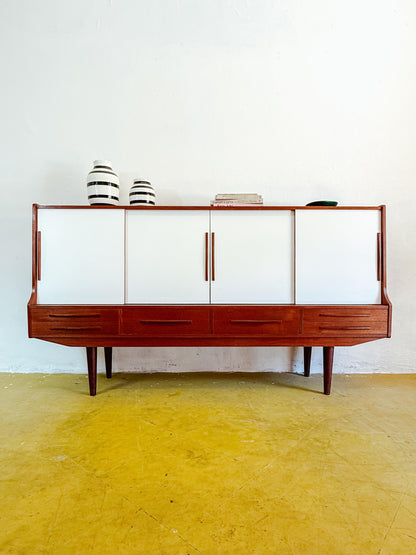 Credenza design danese originale anni 60 [64sea-10897] misure L.200 H.112 P.45