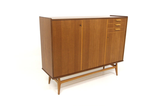 Credenza design svedese vintage anni 50 3 cassetti