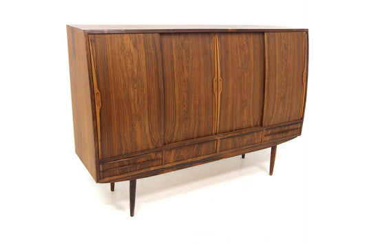 Credenza design svedese vintage anni 50 palissandro