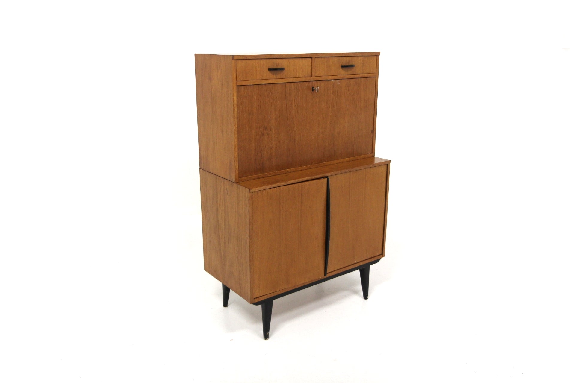 Credenza design svedese vintage anni 50 teak 79cm