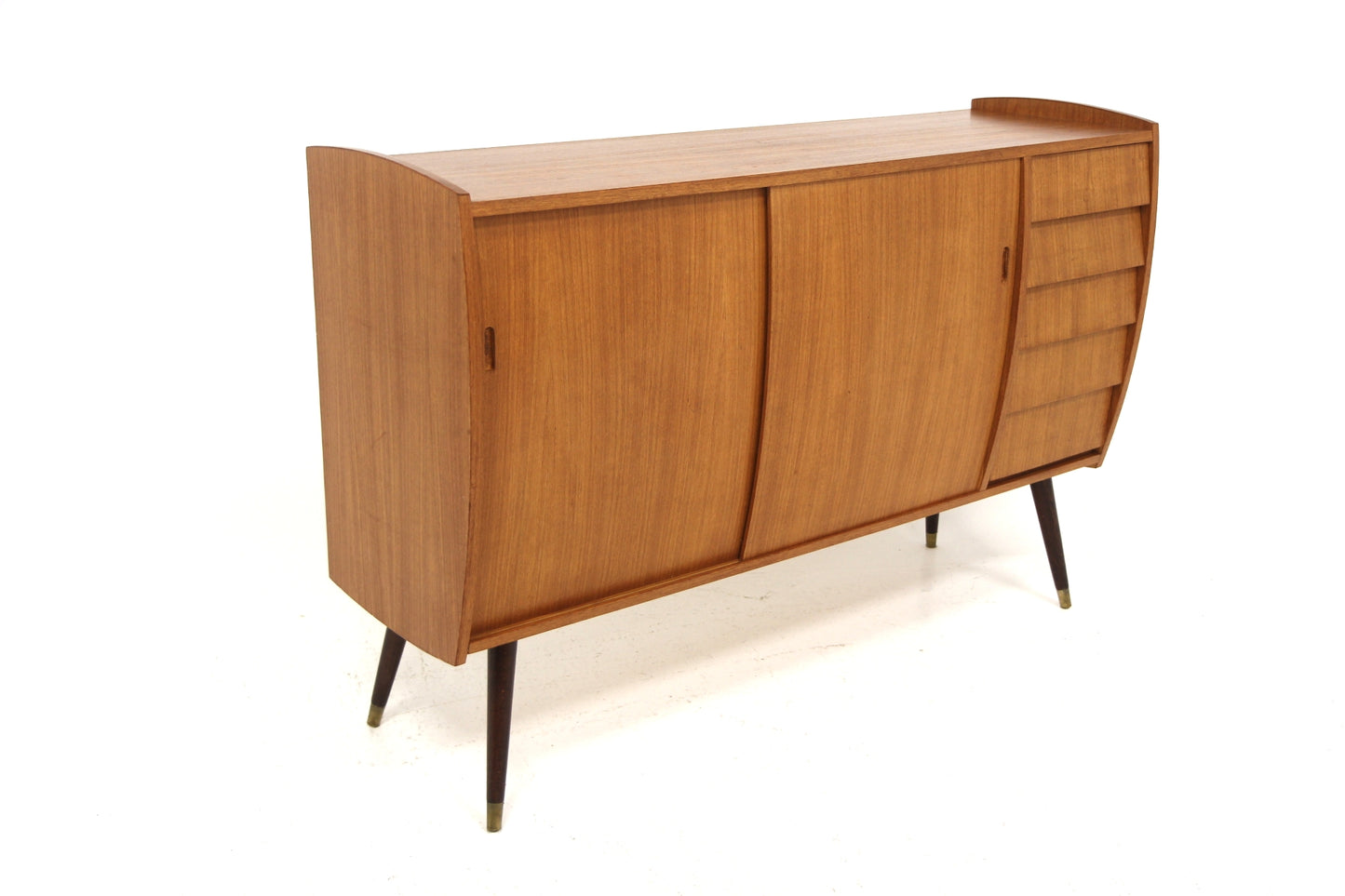 Credenza "Roulette" design svedese vintage anni 60 [sw27849] misure L.145 H.98 P.46