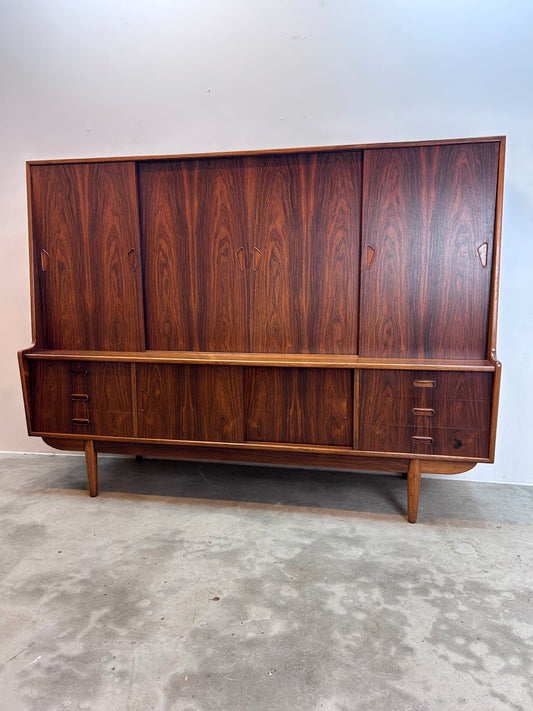 Credenza palissandro 179cm design vintage danese | nr7722