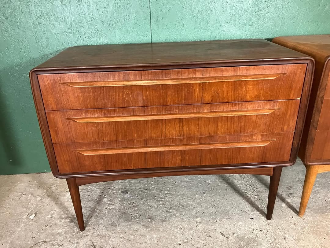 Comodini Johannes Andersen design danese anni 50 [atk112] misure da richiedere