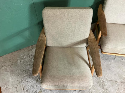 Poltrone "model Ge240" Hans j Wegner vintage design danese anni 50 [atk120]