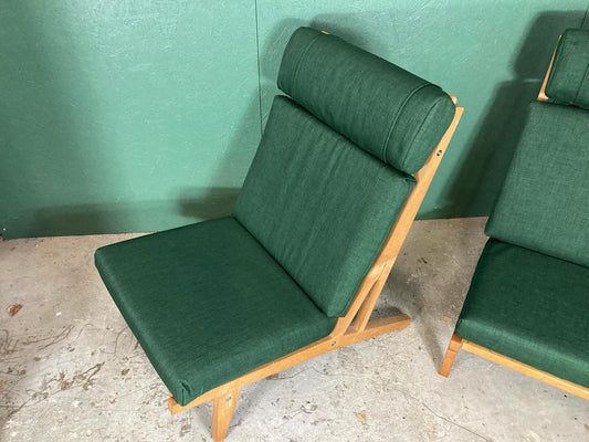 Poltrone Ge375 Hans J. Wegner vintage design danese anni 50 [atk67] misure da richiedere