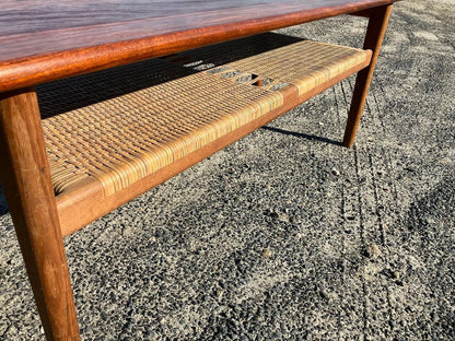 Tavolino "Model AT10" Hans J. Wegner design danese vintage anni 50 [atk103] misure da richiedere