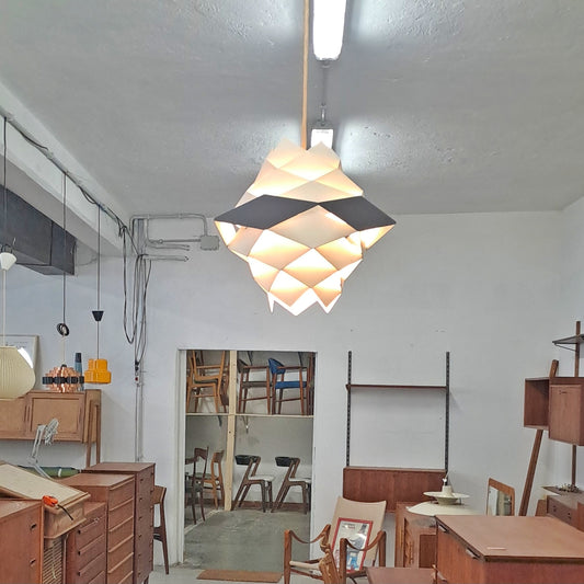 Lampadario a sospensione "Symphony" Preben Dahl design danese originale anni 60 [symphony] misure L.30 P.30 H.25