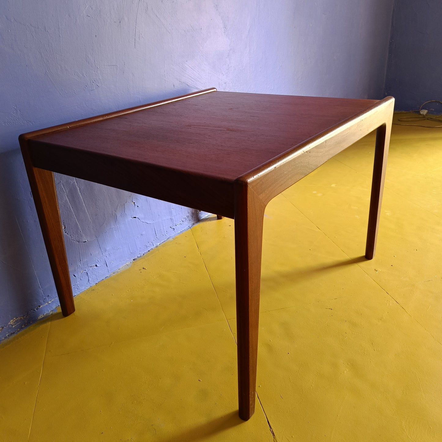 Tavolino Kurt Ostervig design danese vintage anni 60 [72sw16270] misure L.54 P.65 H.43