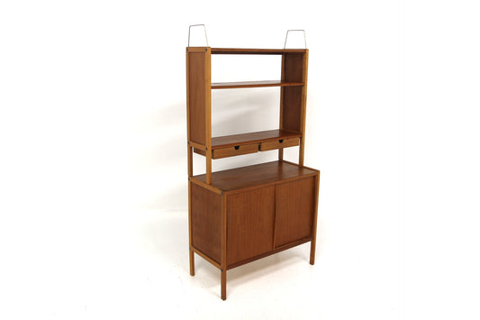 Libreria Bertil Fridhagen design svedese vintage anni 60 [sw28118] misure L.80 H.162 P.40
