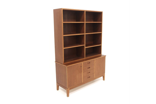 Libreria design svedese vintage anni 50 [sw28135] misure L.120 H.169 P.41