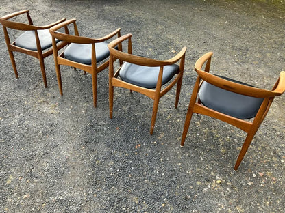 Sedie Arne Wahl-Iversen design danese vintage anni 60 [atk197] misure da richiedere